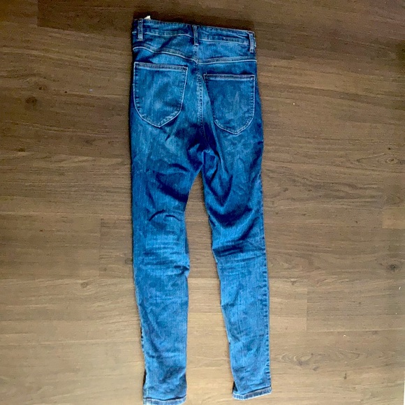 Blue high rise jeans - Picture 2 of 3